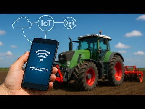 Connecting Agricultural Machinery with IoT – Remote Management via Smartphone