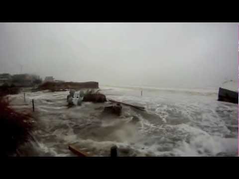 hurricane sandy storm surge, tidal flooding + the aftermath in ocean city, nj