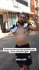 Pereira (el castor) muestra sus entrenamientos para vencer a rivaldios 🥊🦫 #pererira #rivaldios | La Velada del año