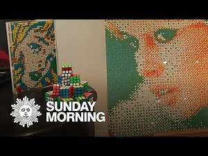The Cubist: Turning Rubik's Cubes into art