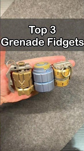 Top 3 grenade fidget toys… 💥