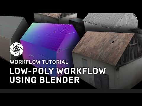 Low-Poly Workflow Using RealityCapture and Blender