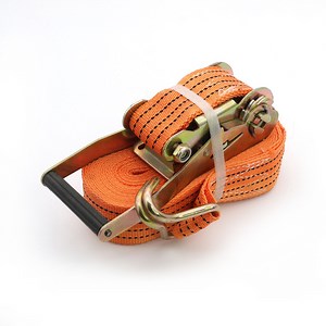 [Hot Item] 50mm Standard Export Carton and Pallet Ratchet Cargo Lashing Belt with CE