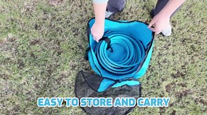 4 Pack RV Sewer Hose Storage, Visible Cover And Two-Way Zipper RV Hose Storage Bags, Waterproof RV Accessories Bags Utility Bag Organizer for Garden Fresh Water Hoses Electrical Cords Camper Tools