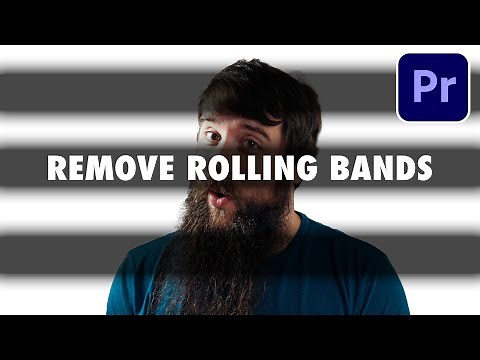 How To Remove Slow Rolling Flicker Bands in Premiere Pro