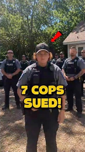 7 Cops SUED After Illegal Arrest! 😧