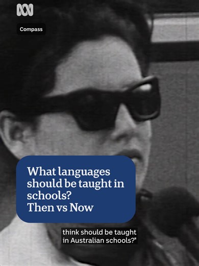 What languages, apart from English, should be taught in Australian schools? We asked the same question in 1962 and today. See if the answers have changed. For more stories about our ethics, spirituality and beliefs, watch ABC Compass on iview. #ABCCompass