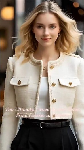 The Ultimate Tweed Jacket Guide: From Classic to Modern ✨ 트위드 재킷의 모든 것: 클래식부터 모던 시크까지 #ootd