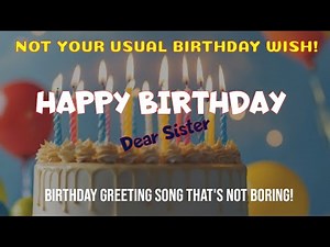 Funny Birthday Song for a Young Lady | Hilarious Musical Wishes 🎉