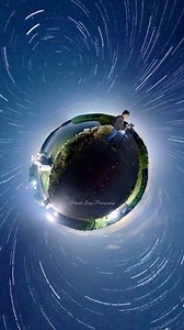 23 reactions | 360-degree star trail timelapse initially set to capture the elusive Aurora Borealis. Though the northern lights remained shy, the night sky still dazzled with its cosmic display. There’s always a spectacle when you point your camera upwards after dusk! | Srikanth Boga Photography | Facebook