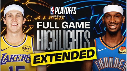EXTENDED: #4 LAKERS at #1 THUNDER | FULL GAME 2 HIGHLIGHTS | May 7, 2026