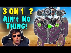 3on1? No Problem! New DREAD SHELL Nuke-Mode! War Robots Mk2 Gameplay WR