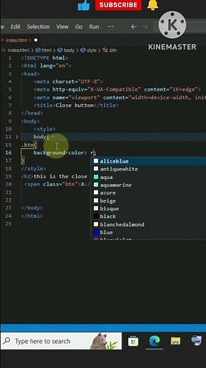 How to do close button manually