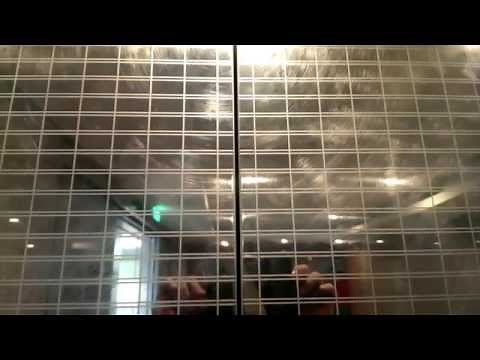 Restore scratches on etched mirror finish stainless steel.