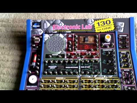 130 in 1 Electronics lab hobby beginners Projects Kit