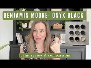 Benjamin Moore Onyx Black Paint Review