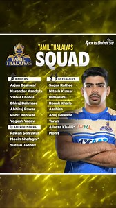 4K views · 5K reactions | All Teams Final Squad for Pro Kabaddi Season 12  For more KBD content, keep following us! 露 #SportsUniverse #ProKabaddi #PKL #Kabaddi | SportsUniv7 | Facebook