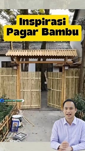 688K views · 3K reactions | Inspirasi Kreatif Membuat Pagar Dari Bambu #inspirasi #idekreatif #tipsdantrik #tipsbermanfaat | Fahmi Ideas | Facebook