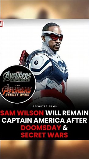 Marvel CONFIRMS Sam Wilson as Captain America After Avengers: Secret Wars 🛡️🔥 | MCU Future Explained