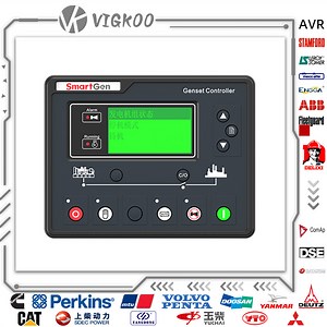 [Hot Item] Diesel Generator Auto Parts Smartgen Hgm7120 Module Genset Automatic Controller Control Panel