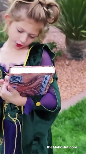 Hocus Pocus Spell Book Cover Halloween Decor Winifred Sanderson Sisters Costume Prop Witch Spellbook Witches Cupboard - Etsy