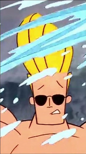 Johnny Bravo Surfs Real Waves... 🌊