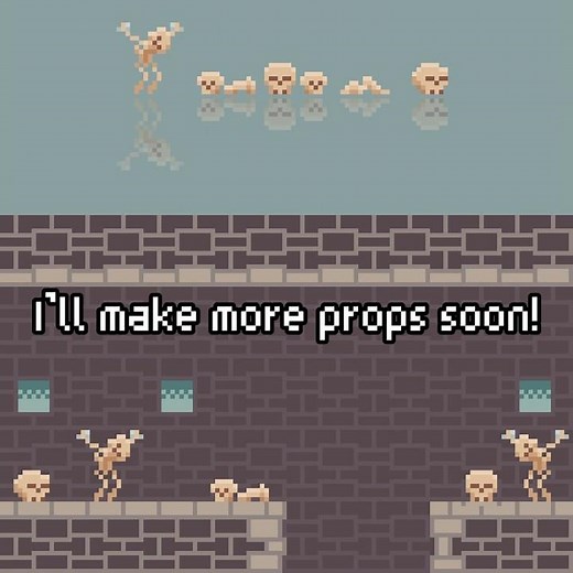 Learning pixel art, part 14. Making a tileset step by step! #pixelart #gameart #gaming #art