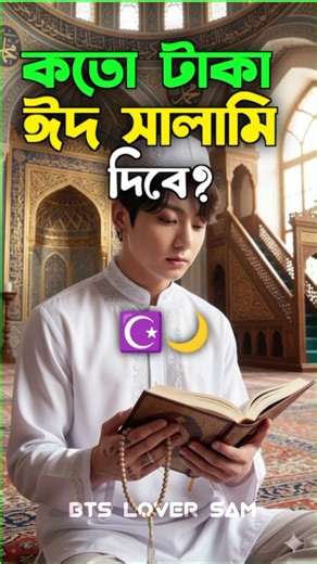 ভি এবং জংকুক তোমাকে ঈদে কতো টাকা সালামি দিবে?🤑💸 #bts #kpop #btsarmy #jungkook #v #taehyung #shorts