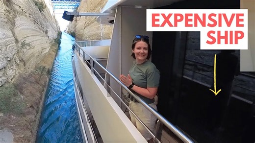 I cruised through the world’s deepest canal