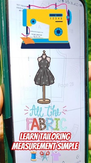 learn tailoring measurement simple 🧵✂️👚 #azarchannel #tailoring #learn