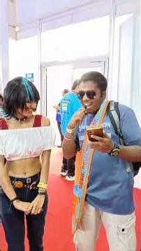 Let's play Date or Run Away with the girls pt.7 ‪@xbossina‬ #shorts #gurugramcomiccon