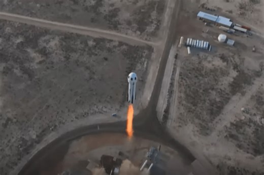 Katy Perry, Gayle King launch into space on Blue Origin rocket