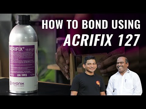 How to bond using Acrifix 127