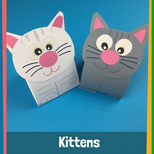 2.4M views · 10K reactions | Paper  Kittens craft :-) Thanks for sharing! <3 | Paper Magic | Facebook