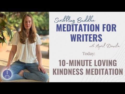 Scribbling Buddha Meditation with April - 10-Minute Loving Kindness Meditation