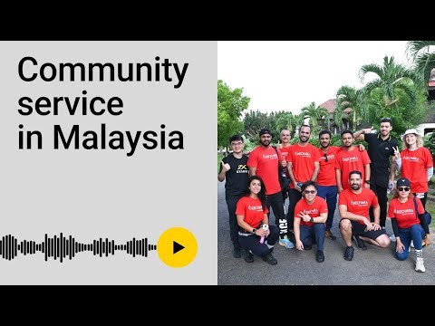 Our #CSR community service in Malaysia continues