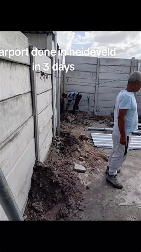 Carport built in Heideveld in 3 days — Amazing Grace General Services