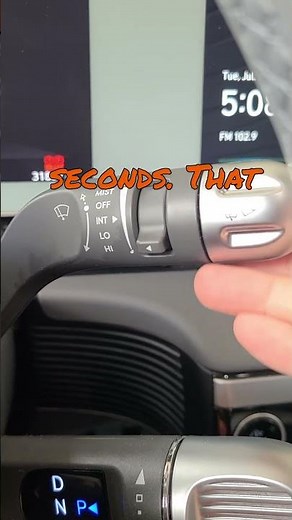 Wiper Park Mode SECRET on Ioniq 5!