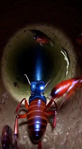 Inside a Termite Colony POV