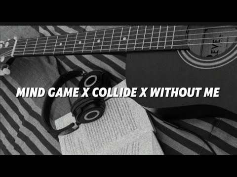 Hostage 🎸 | Mind Game x Collide x Without Me | Guitar Mashup Slowed + Reverb #trending #viral #songs