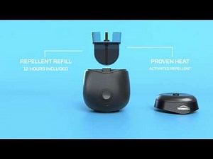 Thermacell Rechargeable Mosquito Repeller Keeps Mosquito Away without Spray