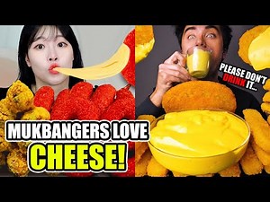 when mukbangers eat TOO MUCH cheese