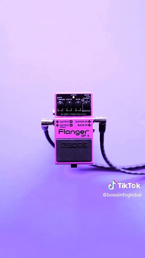 BOSS BF-3 Flanger Pedal: New Modes and Thickest Stereo Sounds