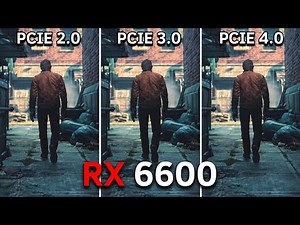 PCIe 2.0 vs PCIe 3.0 vs PCIe 4.0 | AMD RX 6600 8GB | Test In 12 Games