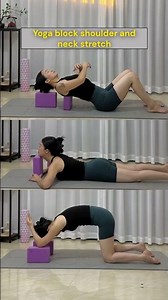 Yoga Block Shoulder & Neck Stretch | Release Tightness & Improve Mobility