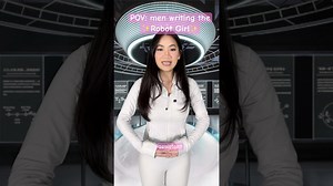 POV Men Writing the Robot Girl