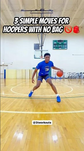 3 Simple Moves For Hoopers With No Bag 🚫🎒 #coachtdot #hooper #advice #explore #3tworkouts