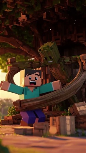 🌳Minecraft Steve and Groot (Marvel)
