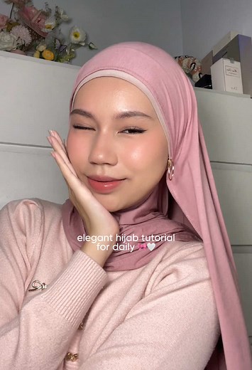 Elegant Daily Hijab Tutorial with Pashmina