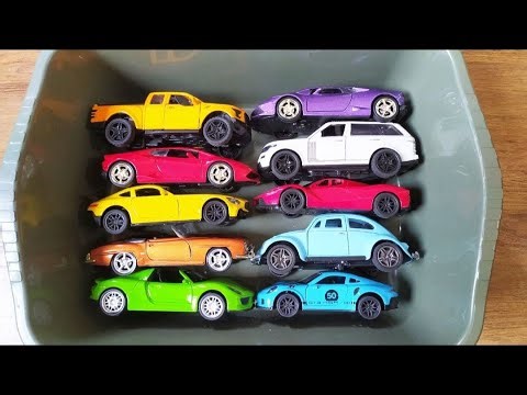 Box Full of Model Cars -Mazda Mx5, Koenigesgg Jesko, Lamborghini Scv12, Byd Yang Wang U8, Toyota Car